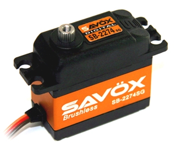 SAVSB2274SG High Voltage Brushless Digital Servo 0.080/347.2 @ 7.4V