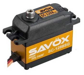 SAVSC1268SG HIGH TORQUE DIGITAL SERVO .11/347 @7.4V