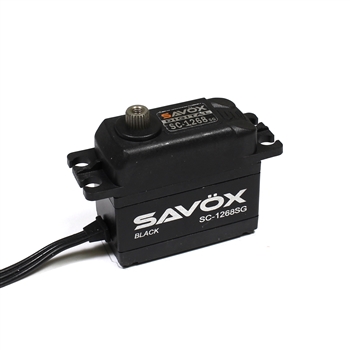 SAVSC1268SG-BE BLACK EDITION HIGH TORQUE DIGITAL SERVO .11/347 @7.4V