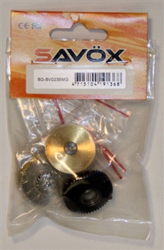 SAVSGSV0235MG Savox SV0235 Gear Set and  Bearings