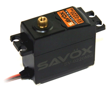 SAVSV0220MG HIGH VOLTAGE STD DIGITAL SERVO 0.13/111.1 @7.4