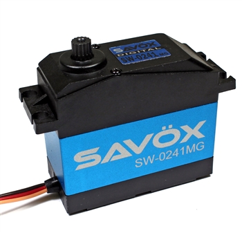 SAVSW0241MG WATERPROOF 5TH SCALE DIGITAL SERVO .17/555 HIGH VOLTAGE