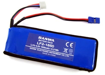 SNW107A10951A Sanwa LF2-1850 LiFe 2S Battery 1850 mAh