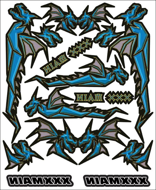 xxx main Internal Dragon's Wrath Sticker