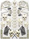 xxx main Skeletons Sticker Sheet