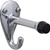 Door Bumper Hook- Chrome-plated brass