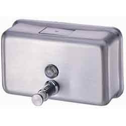 Liquid Soap Dispenser - 40 oz. horizontal mount