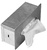 Recessed Facial Tissue Dispenser- rectangular