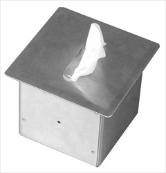 Facial tissue dispenser box- square