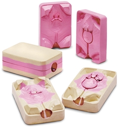 Castaldo No-Shrink Pink Molding Rubber