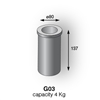 Crucible Ceia F4 SUPER MATERIAL G350 (Graphite Only) G03 [4KG Capacity]