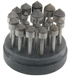 30 Piece Stone Setting Carbon Steel Bur Set