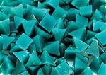 Plastic Media | Brown Pyramids (color is now blue) (XV) | 1/4"