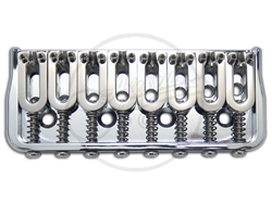 Hipshot Hardtail Bridge - 8 String - Chrome - 0.125" Base