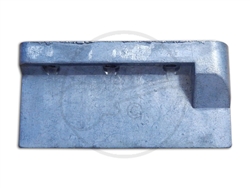 Axesrus 52.38mm (2 1/16") Spaced "Shallow" Zinc Block