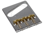 Gotoh&#174; BS-TC2 "Flat Profile" Bridge - Chrome- Left Handed