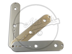 Selection of Axesrus Steel Control Plates for FenderÂ® TelecasterÂ®