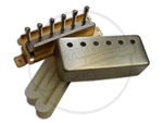 A traditional mini humbucker parts kit