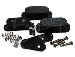 A pickup parts kit for the Fender Mustang Bass