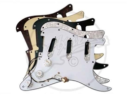 A Loaded pickguard for the Fender Stratocaster