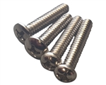 A Selection of 6 32 UNC Bolts with different heads