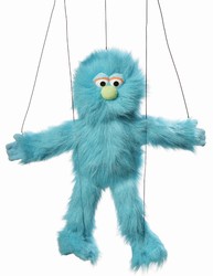 Blue Monster Marionette