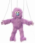 Purple Monster Marionette