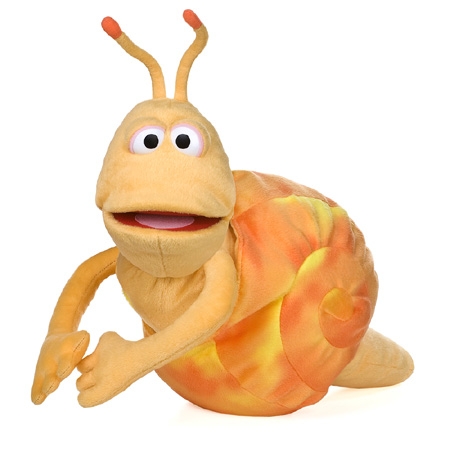 Snail in Shell Puppet