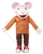 Mouse with sneakers puppet