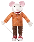 Mouse with sneakers puppet