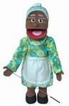 Granny (Black) - FullBody Puppet