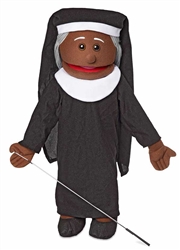 Nun Full Body Puppet w/ Black Skin