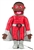 Black Superhero Boy - FullBody Puppet