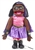 Black Superhero Girl - Full Body Puppet