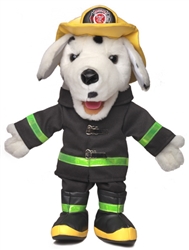 Dalmatian Firedog Hand Puppet