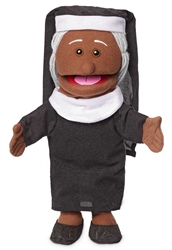 Mary Hand Puppet w/ Black Skin