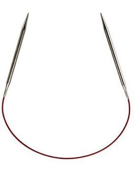 Knit Red 12" Circular Needle #4 (3.5mm)