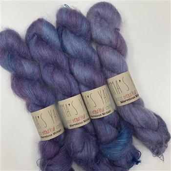 Marvelous Mohair Heliotrope