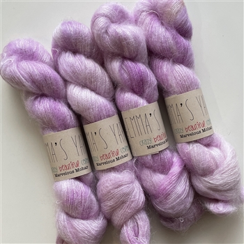 Marvelous Mohair Lady Lavender