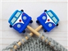 Fox and Pine Stitch Stoppers Blue VW Van
