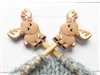 Fox and Pine Stitch Stoppers Moose