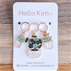 Hello Kim Stitch Markers: Cactus