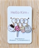 Hello Kim Stitch Markers: Snack Break