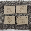 Katrinkles Hand Made Heart Tags