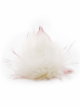 Furreal Vegan Fur Pom Pom 30 Arctic Ermine