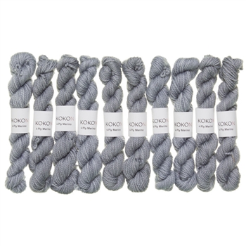 Kokon Fingering Weight Merino 10gr Cloud mini skein