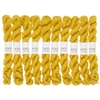 Kokon Fingering Weight Merino 10gr Gold mini skein