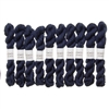 Kokon Fingering Weight Merino 10gr Sea mini skein