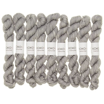 Kokon Fingering Weight Merino 10gr  Star mini skein