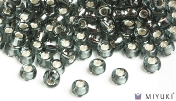 Miyuki 6/0 Glass Beads 21 Silverlined Pewter 30gr